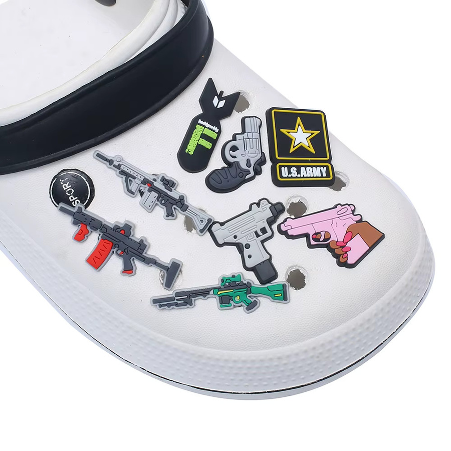 Lanxi League Schuh-Charms, Waffen, PVC, Kinder - Bild 4