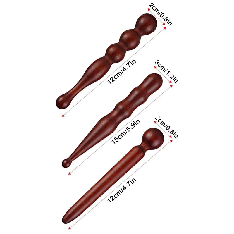 HNKMP Holz-Akupunkturstab für Füße und Körper, Unisex - Bild 5