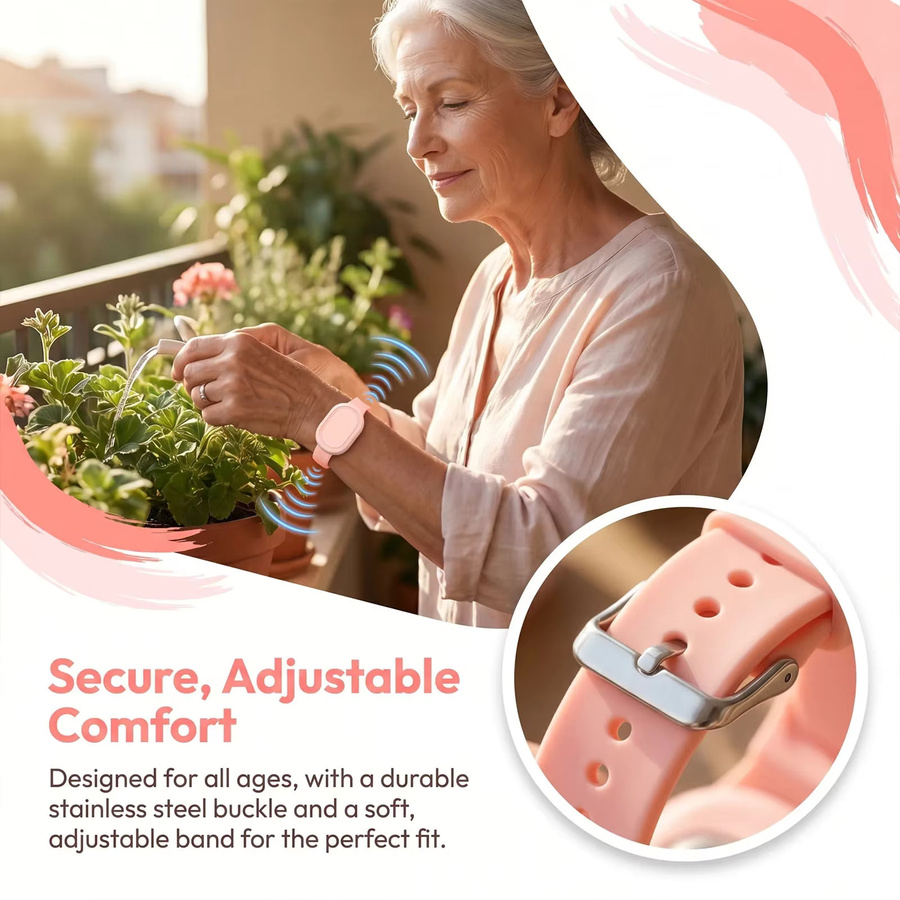 ZYOX Schutzhülle mit Silikonarmband für Xiaomi Tag Tracker Kids, wasserdicht und kratzfest - Bild 4