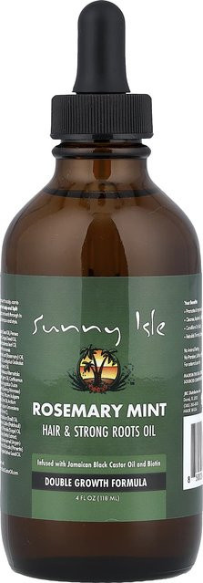 Sunny Isle Haar- und Wurzelöl Rosmarin Minze, 118 ml - Bild 1