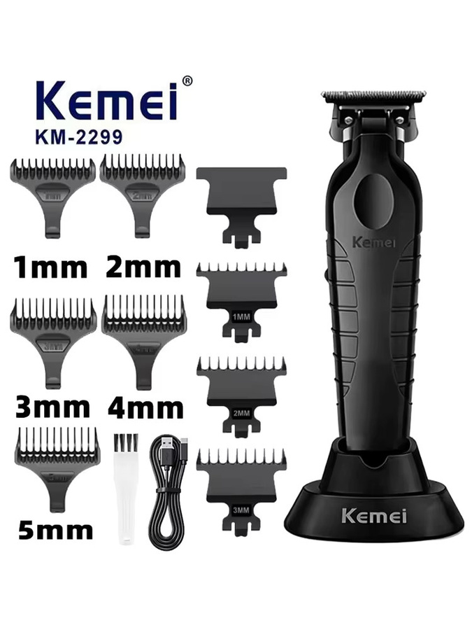 Kemei km-2299 Haarschneidemaschine, Herren, Schwarz - Bild 7