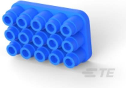 TE Connectivity Universal MATE-N-LOK Connector 794282-1 Blau - Bild 1