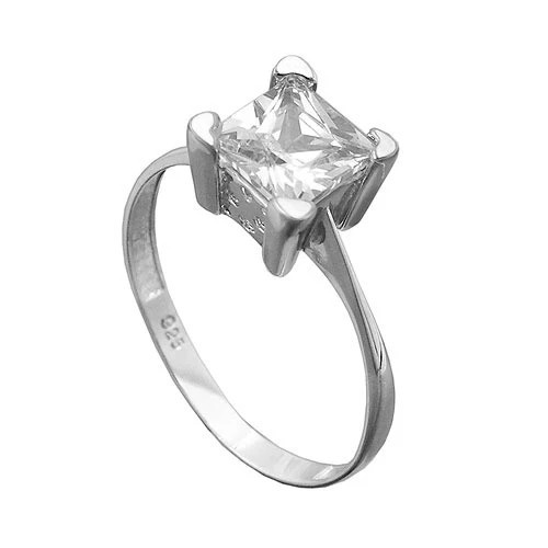 SIGO Ring, 925 Silber, Zirkonia, 62 - Bild 1