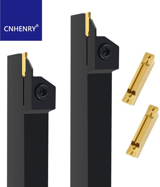CNHENRY Einstechhalter MGMN200 MGMN300 für Hartmetalleinsätze CNC-Drehwerkzeug - Bild 1