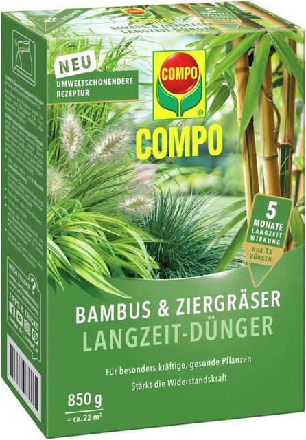 Compo Langzeit-Dünger für Bambus, Ziergräser und Kübelgräser, 850 g - Bild 1