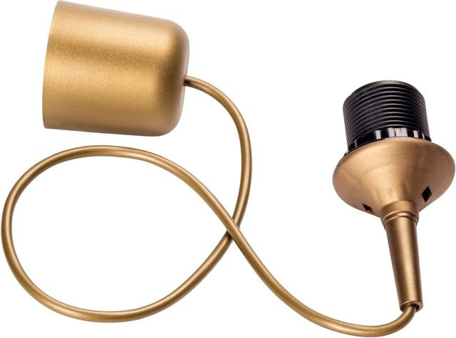 Orion Lightstyle Lampenaufhängung Basic in Gold/Messing mit E27 Fassung - Bild 1