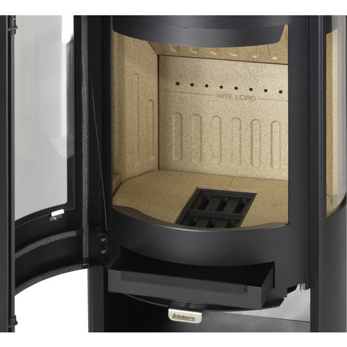 Aduro 9.6 Kaminofen in Schwarz aus Stahl mit 8 kW Leistung - Bild 2
