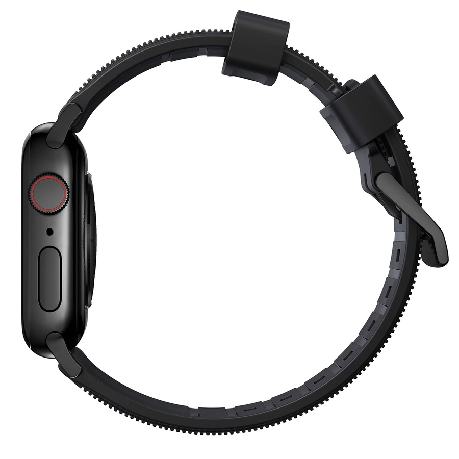 VATMENS Uhrenarmband Fluorkautschuk, Schwarz, Unisex - Bild 2