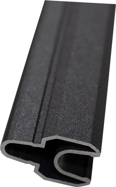 GroJa Solid Stecksystem Lisenenprofil in Anthrazitgrau, Höhe: 180 cm - Bild 1