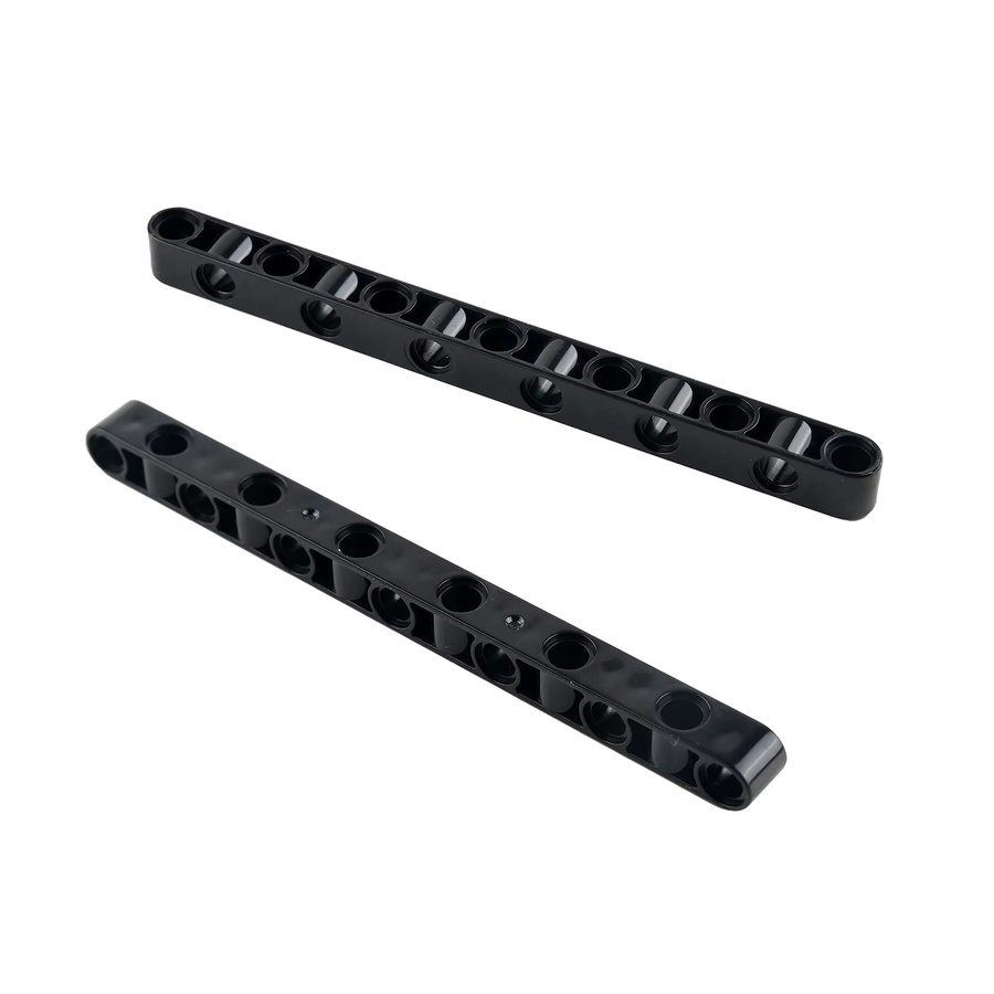 wishiot Technischer Baustein 1x13 dick, Schwarz, Kunststoff - Bild 2