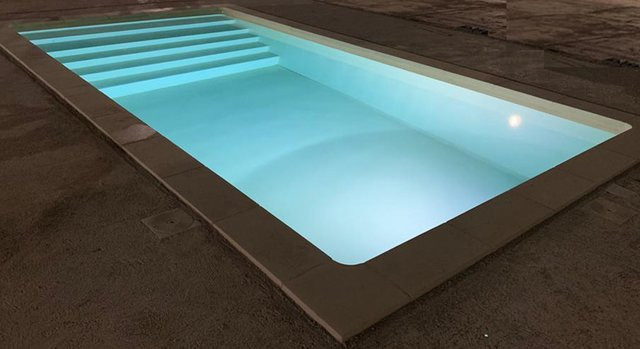 Einbaupool Schwimmbecken B/T/H: 650 x 325 x 150 cm - Bild 1