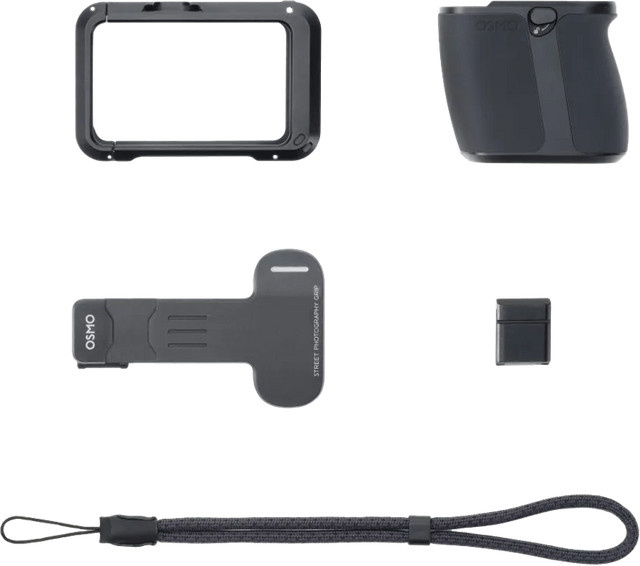 DJI Osmo Action 6 Zubehörset Straßenfotografie-Griff in Schwarz - Bild 1