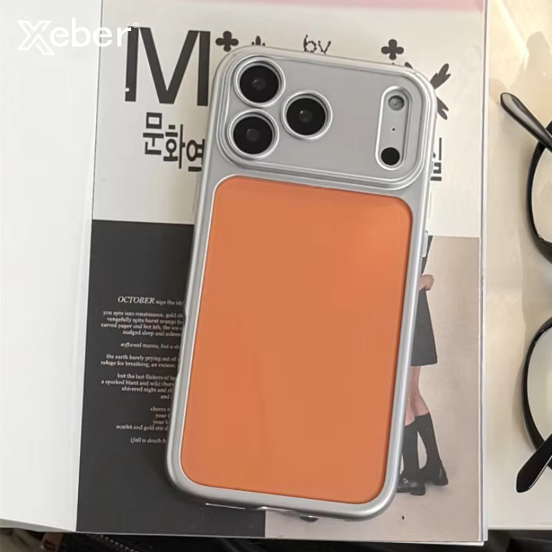 Xeber Stoßfeste Kameraobjektiv-Schutzhülle für iPhone 17, 16, 15 und 17 Pro Max in Bonbonfarben/Multicolor - Bild 1