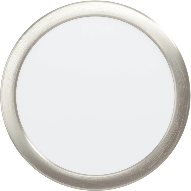 Eglo LED-Einbauspot Fueva 5 in Nickelfarben Matt mit 4.000K Neutralweiß, Durchmesser: 21,6 cm - Bild 1