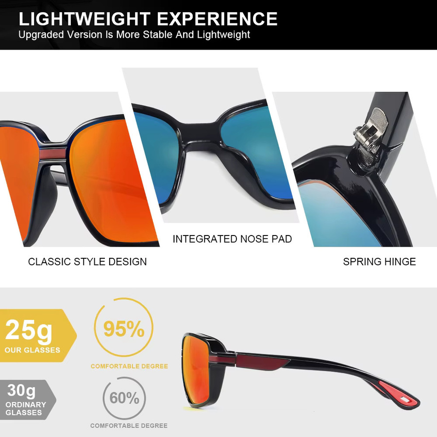 CRIXALIS Sonnenbrille, quadratisch, Vollrand, Kunststoff, Unisex - Bild 3