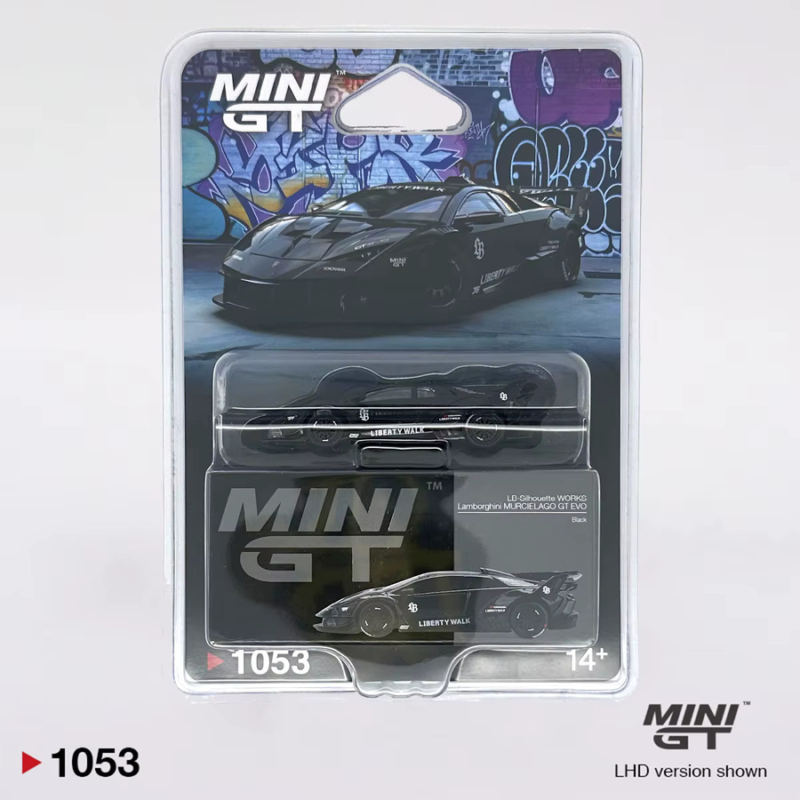 MINIGT Lamborghini LB Silhouette Murcielago, Diecast Car Model, 1:64, ab 14 Jahren - Bild 2