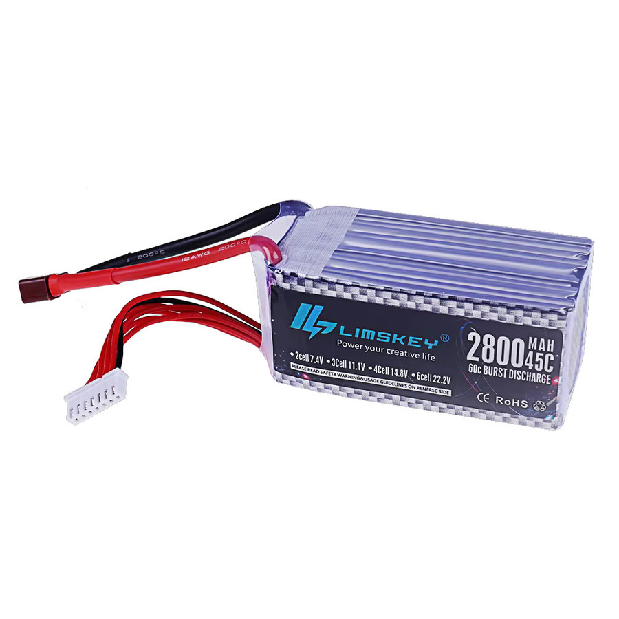 RC.BURST Li-Ion Akku 2800 mAh für RC Quadcopter, Autos, Lkw und Boote - Bild 2