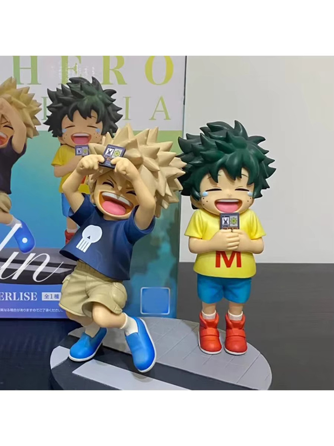 Bandai My Hero Academia Katsuki Bakugou Izuku Midoriya, Actionfiguren, 11cm - Bild 6