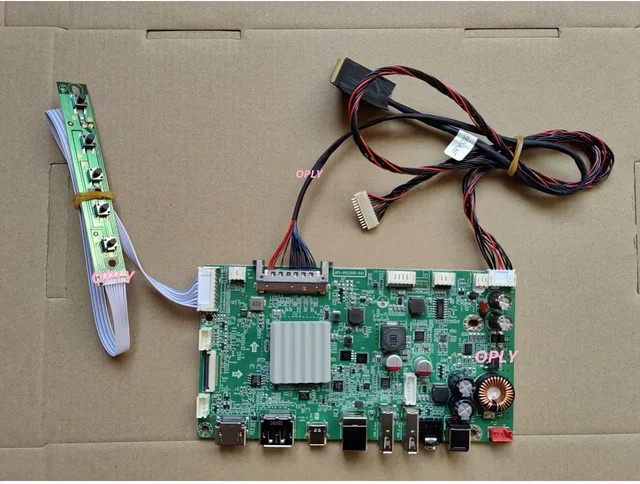 OPLY 5K Controller Board für LM270QQ1-SDE1 LM270QQ1-SDB1 27 Zoll LED Bildschirme, UHD 5120x2880, HDMI und USB Type-C, Grün - Bild 1