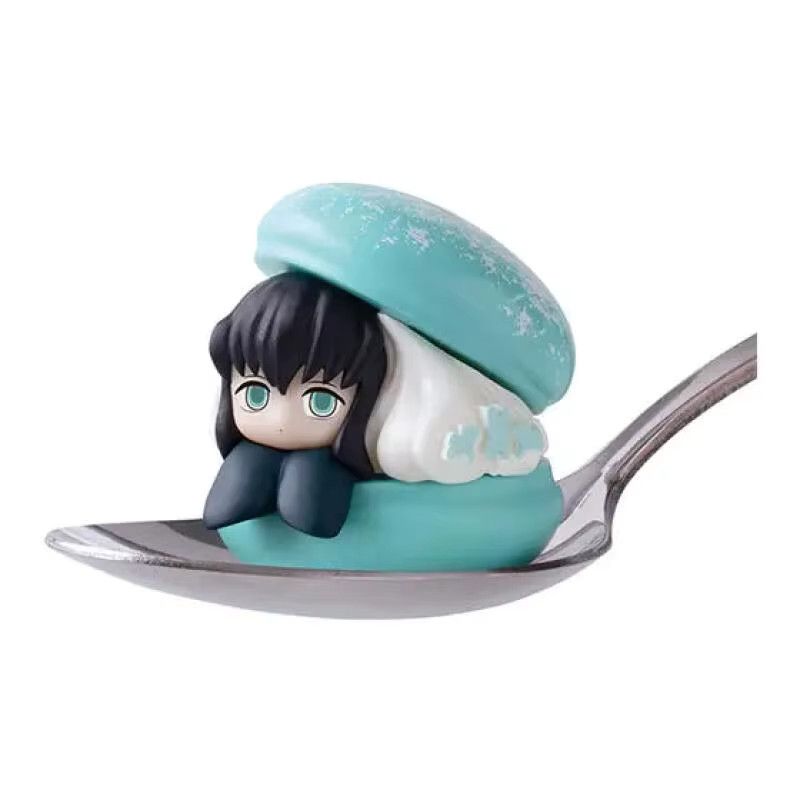 Bandai Demon Slayer Anime-Figuren im Macaron-Styling Rengoku Kyoujurou Kanroji Mitsuri Tokitou Muichirou Multicolor - Bild 2