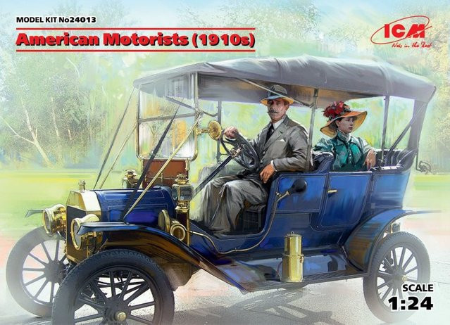 ICM American Motorists (1910s), Fahrzeuge, 1:24, Einzelfigur - Bild 1
