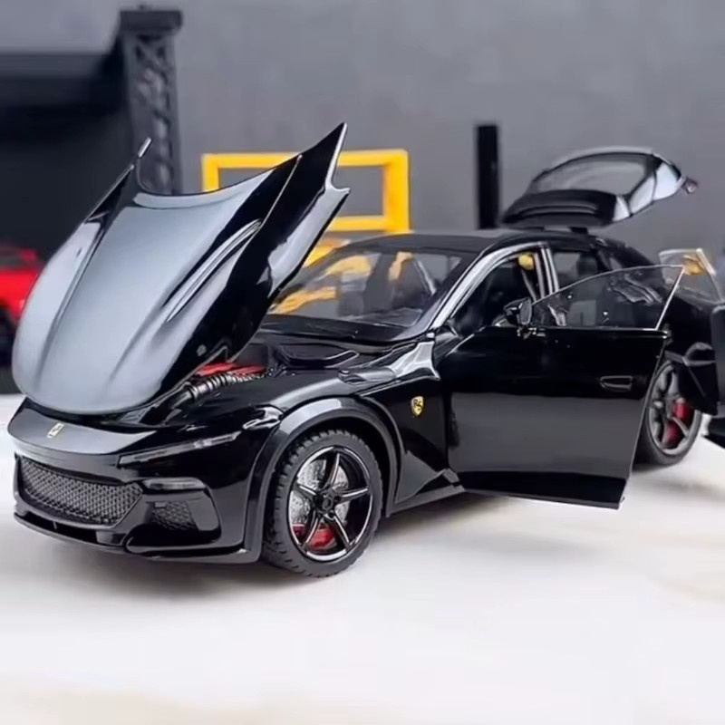 MAKEDA Ferrari Purosangue FUV, Modellauto, 1:22, Metall, mit Licht und Sound - Bild 2