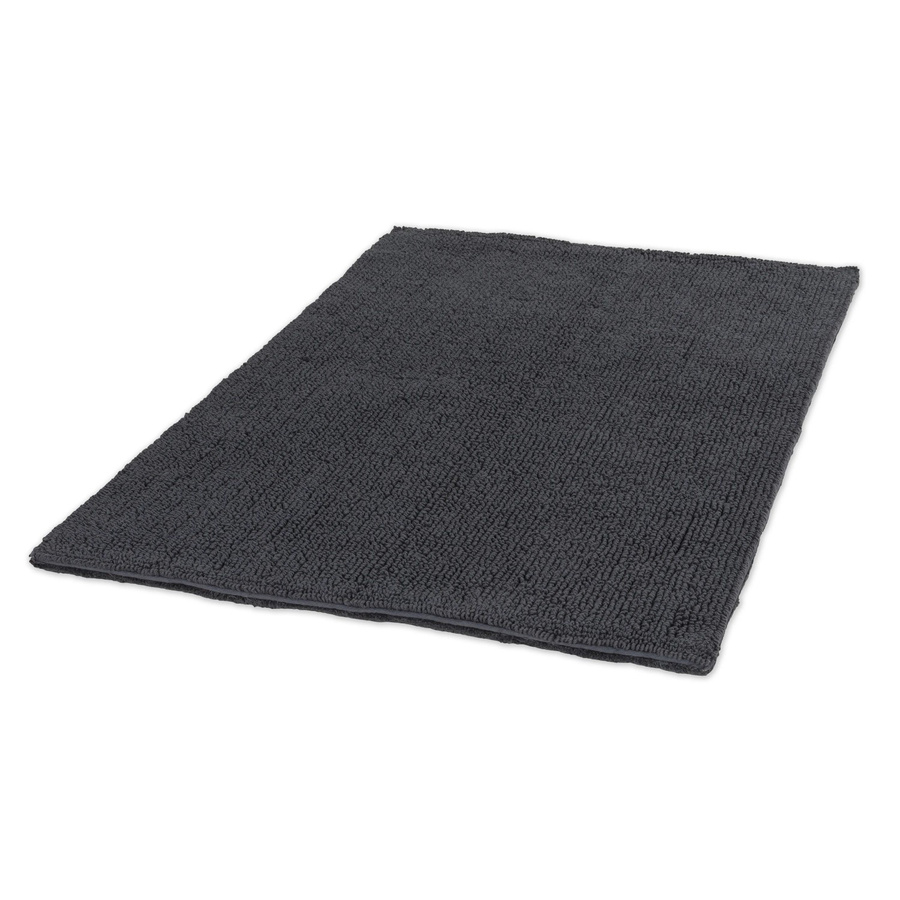 Schöner Wohnen Badteppich Bahamas aus Baumwolle, Farbe Anthrazit, Breite: 67 cm, Tiefe: 110 cm - Bild 2