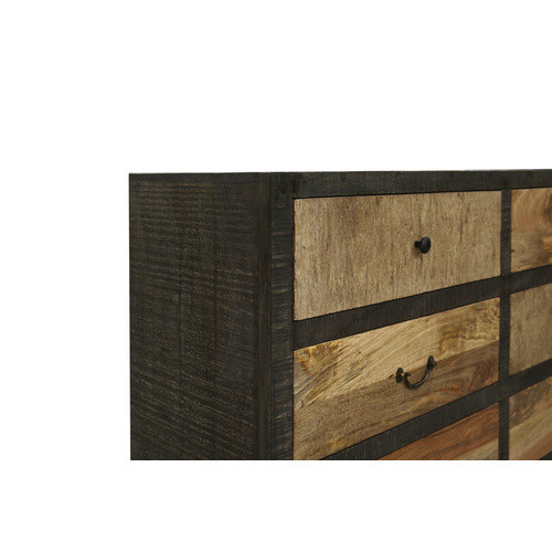 GARDEN PLEASURE Sideboard TARIM aus Mangoholz und Akazie, mehrfarbig braun, B/T/H: 84 x 40 x 84 cm - Bild 2