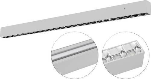 EVN BALR12501440 LED-Deckenleuchte in Weiß, modern und anschließbar - Bild 1