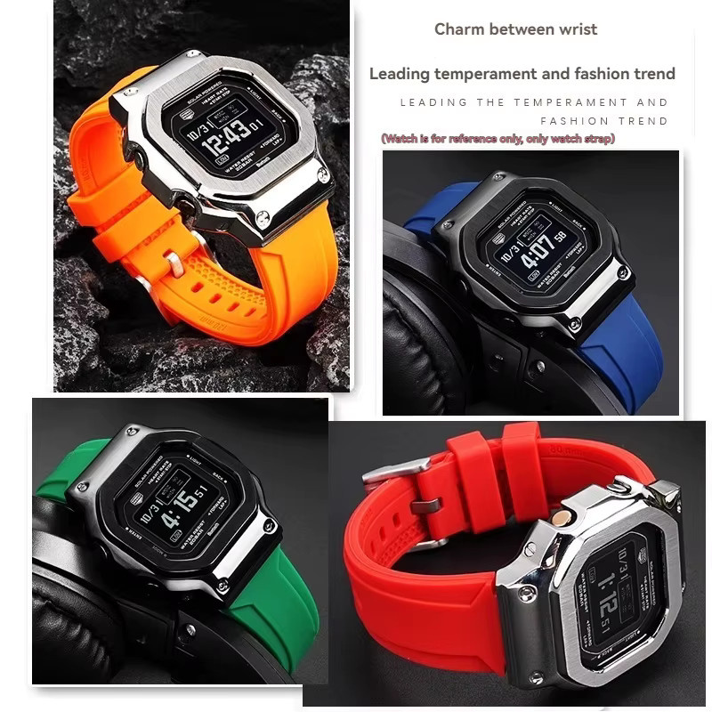 Casio G-SHOCK Uhrenarmband Silikon, 18 mm, Bunt - Bild 3