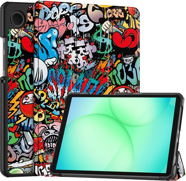 Smart Tablet Hülle mit Klappständer für Samsung Galaxy Tab A11 8,7 Zoll SM-X133 SM-X135 in Multicolour - Bild 1