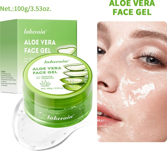 lakerain Aloe Vera Gel, Gesicht & Körper - Bild 1