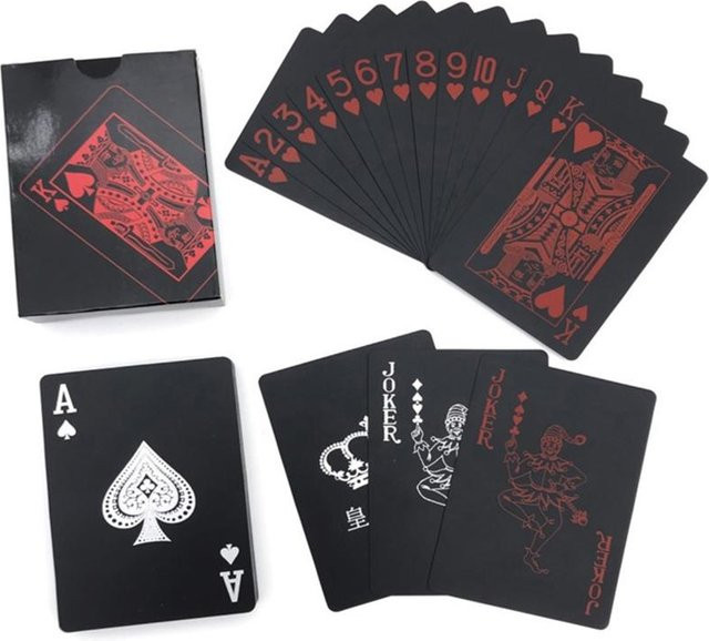 Binchi Keji Travel Pokerspielkartendeck, Kunststoff, ab 12 Jahre - Bild 1