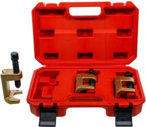 BGS Do it yourself Kugelgelenk-Abdrücker-Satz 3-teilig, Rot, 23 - 28 - 34 mm - Bild 1
