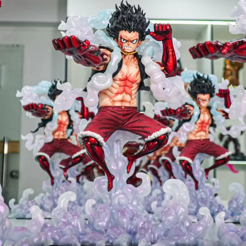 Bandai One Piece Snake Man Luffy Actionfigur, 30cm, Kunststoff - Bild 2