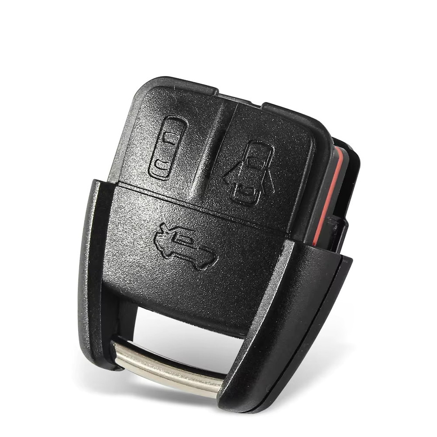 Keyyou Ersatz Remote Key Shell Case für Chevrolet Cruze Aveo und Opel, 3 Tasten, Schwarz, ohne Klinge - Bild 3