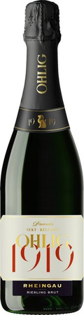 Rüdesheimer Sektkellerei Ohlig Riesling Sekt Brut 2024 0,75 l