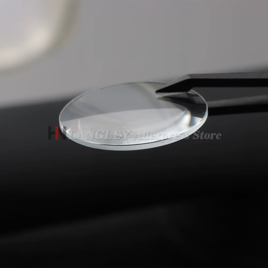 Uhrenglas, einzelne Kuppel, transparent, rund, Durchmesser 28 mm - 38 mm - Bild 3