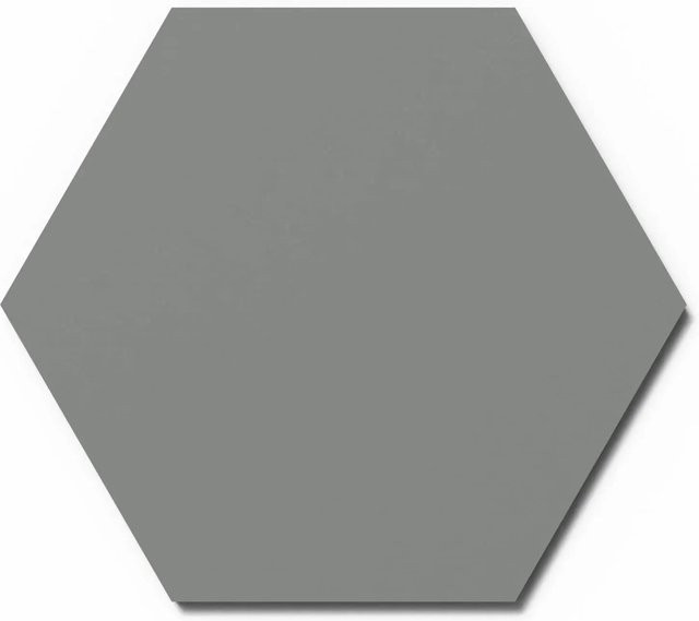 Denpanels Designpaneel Hexagon Lino Ash Clear MDF Schwarz, 3 Stück, B: 50 cm x B: 50 cm x B: 50 cm - Bild 1