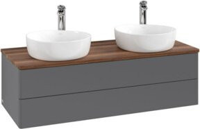 V&B Waschtischunterschrank Antao mit Beleuchtung, Farbe Weiß, Lackiert, B/T/H: 120 x 50 x 50 cm - Bild 1