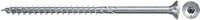 Fischer Power-Fast II Spanplattenschraube mit Senkkopf und Torx-Antrieb, verzinkt, Farbe: Silber, Durchmesser: 4,0 mm, Länge: 30,0 mm - Bild 1