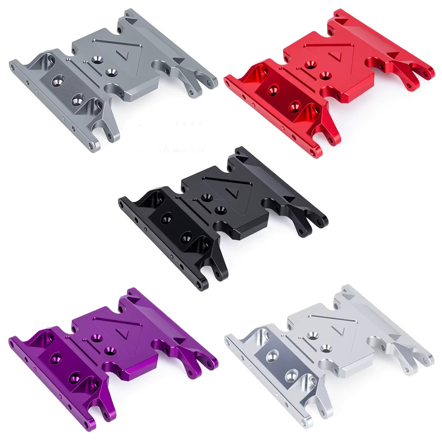 MALOM RC Aluminium-Getriebe-Unterfahrschutzhalterung, 1:10, Metall, Zubehör - Bild 2