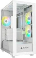 Sharkoon Rebel C60 RGB Gaming Midi Tower in Weiß mit gehärtetem Glas und RGB-Beleuchtung - Bild 1