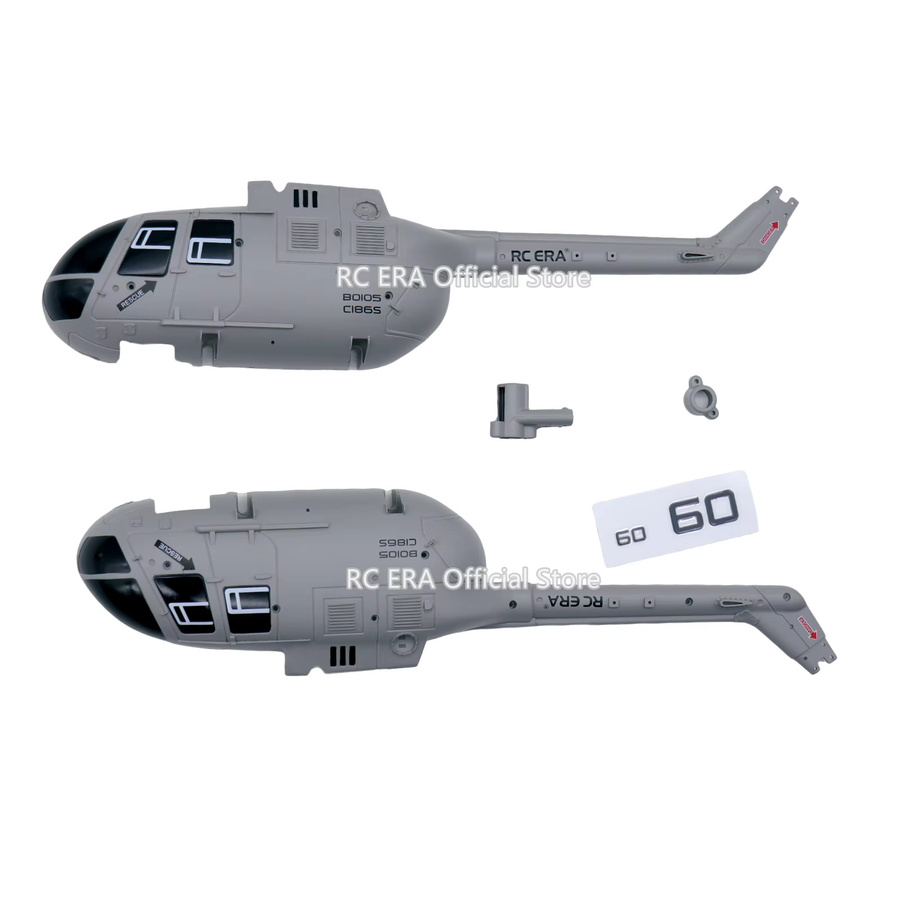 RC ERA C186S Bürstenloser BO105 RC Hubschrauber Hauptrotor Rumpf Landegestell, Zubehör - Bild 2