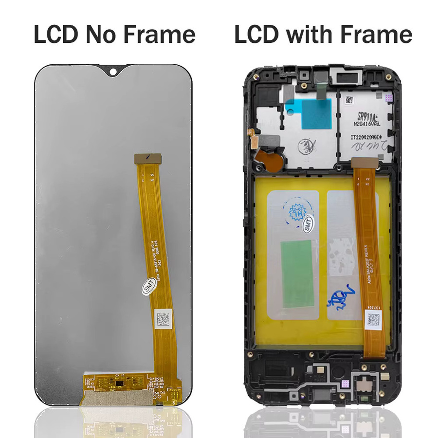 Samsung A20e A202 LCD-Bildschirm mit Touch-Digitizer-Baugruppe und Rahmen in Schwarz - Bild 3