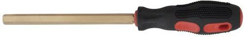 KS Tools BRONZEplus Innen-Sechskantschraubendreher aus Aluminium-Bronze, mehrfarbig, Länge: 150 mm, Breite: 10 mm - Bild 1