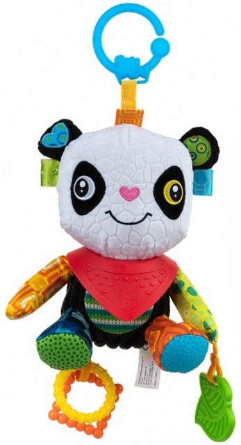 Bali Bazoo Kuscheltier C-Ring Greifling Activity Spielzeug Plüsch ab Geburt weiß - Bild 1