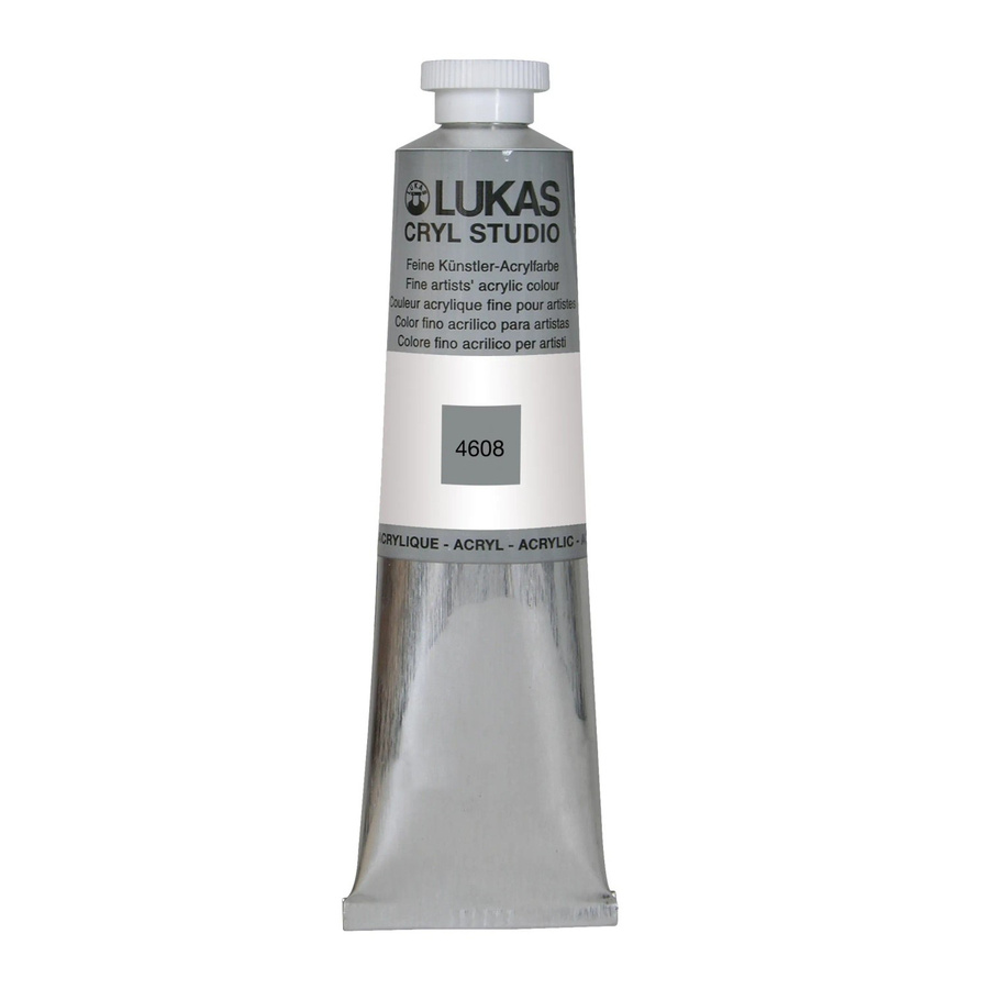 Lukas Cryl Studio Premium-Acrylfarbe Titanweiß 75 ml - Bild 2