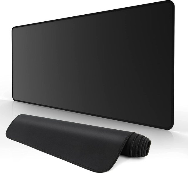 Xummen XXL Gaming Mauspad in Schwarz für PC und Schreibtisch - Bild 1