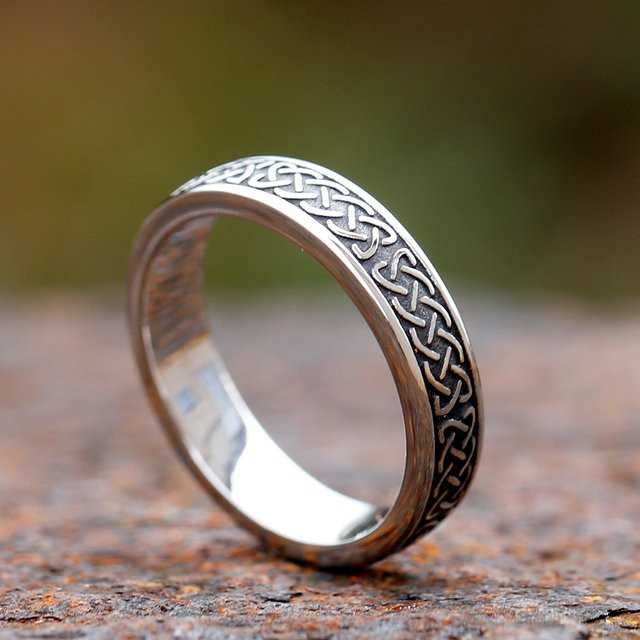 Ring Wikinger Lin, Silber, Unisex - Bild 1